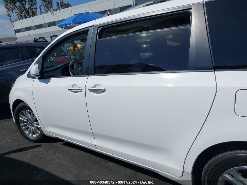 5TDYK3DC6DS286104 2013 Toyota Sienna Xle V6 8 Passenger