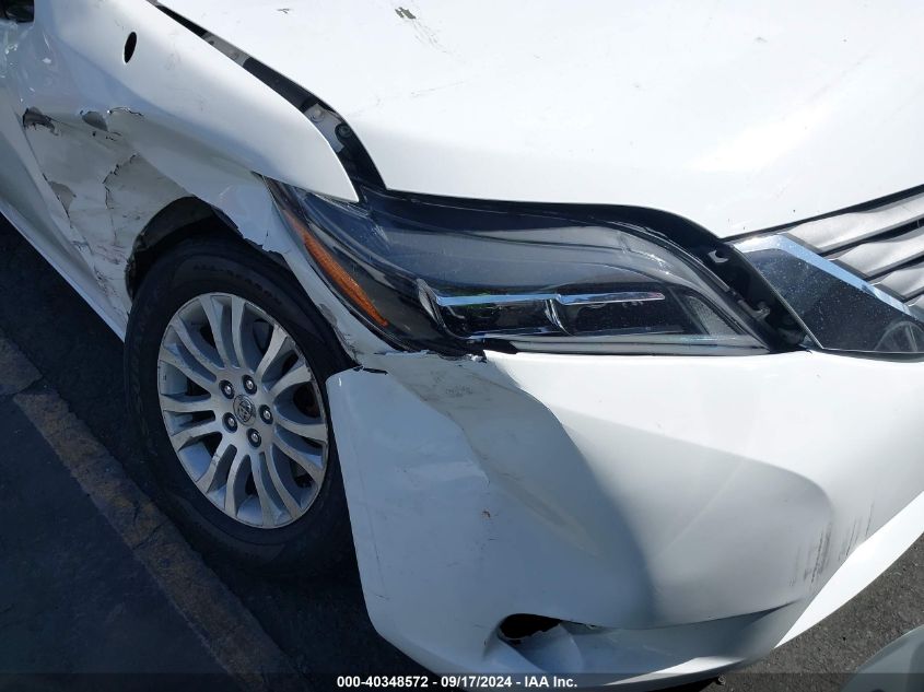 5TDYK3DC6DS286104 2013 Toyota Sienna Xle V6 8 Passenger