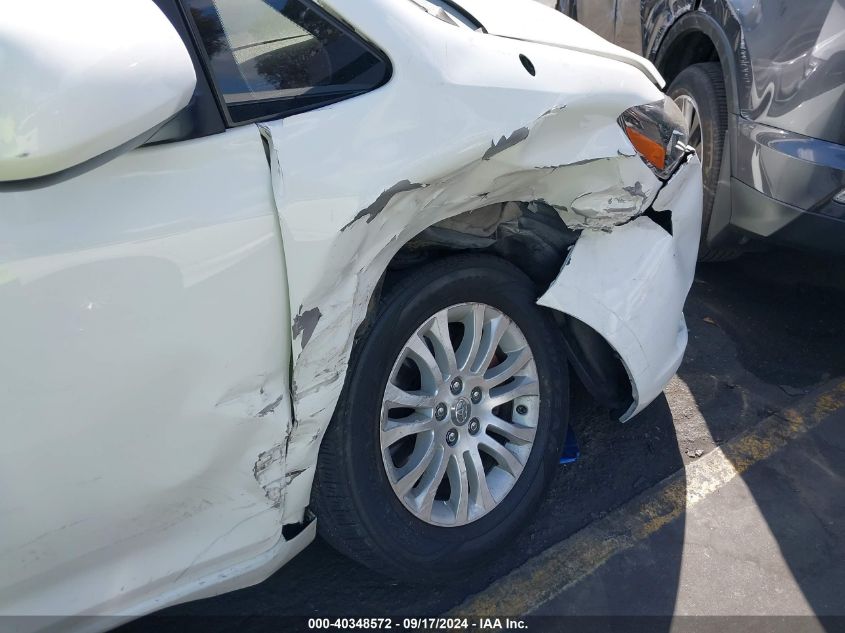 5TDYK3DC6DS286104 2013 Toyota Sienna Xle V6 8 Passenger