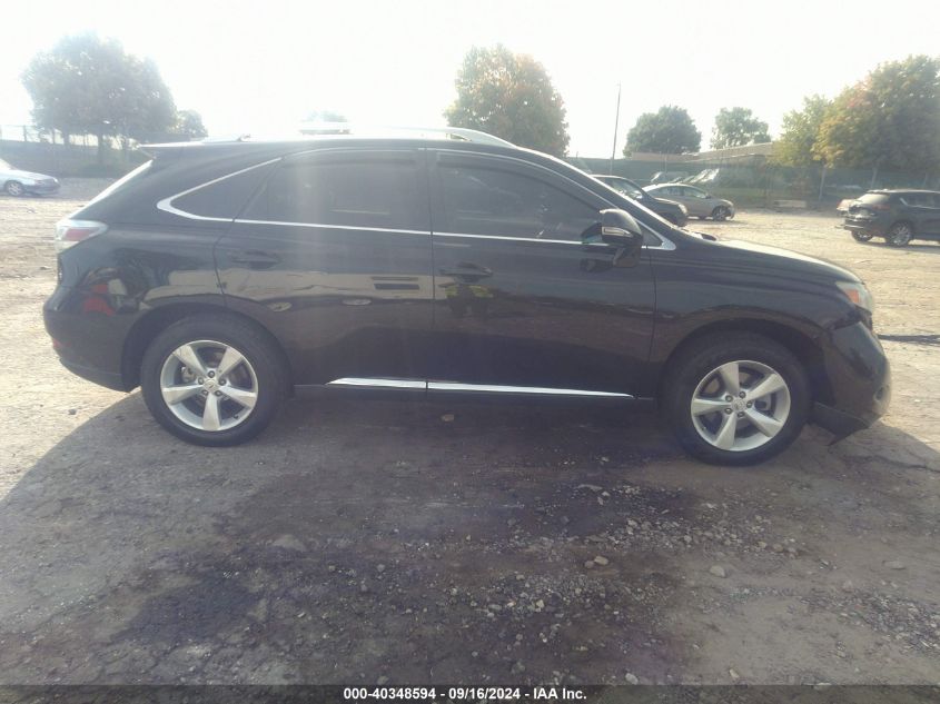 2010 Lexus Rx 350 VIN: 2T2BK1BA1AC007833 Lot: 40348594