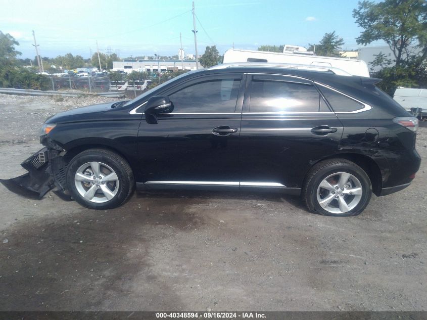 2010 Lexus Rx 350 VIN: 2T2BK1BA1AC007833 Lot: 40348594