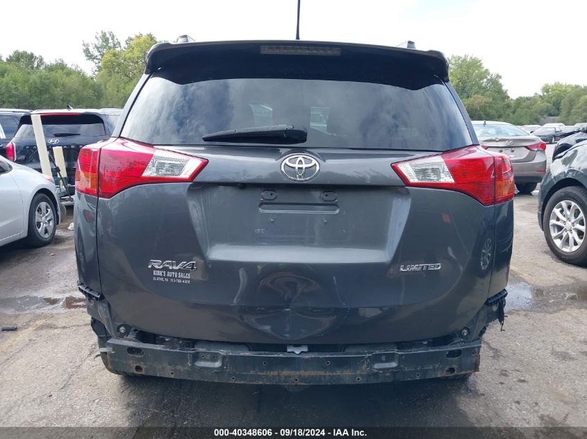 2015 Toyota Rav4 Limited VIN: 2T3YFREVXFW230871 Lot: 40348606