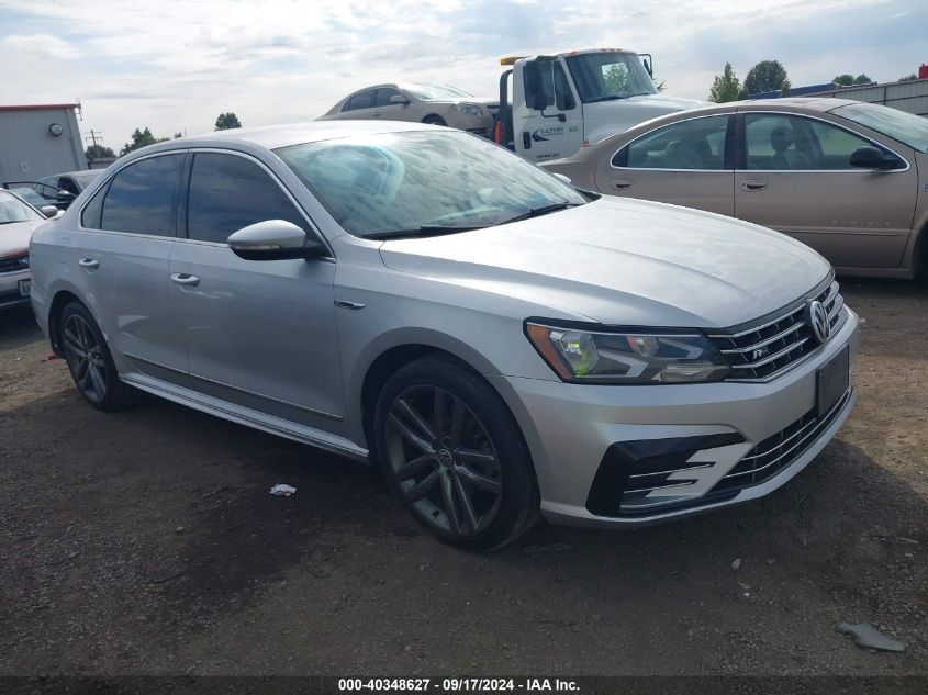 2017 VOLKSWAGEN PASSAT 1.8T R-LINE - 1VWDT7A37HC062027