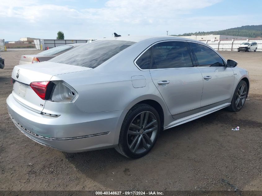 2017 VOLKSWAGEN PASSAT 1.8T R-LINE - 1VWDT7A37HC062027