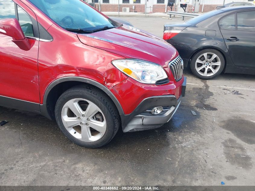 2015 Buick Encore Convenience VIN: KL4CJFSBXFB245861 Lot: 40348652