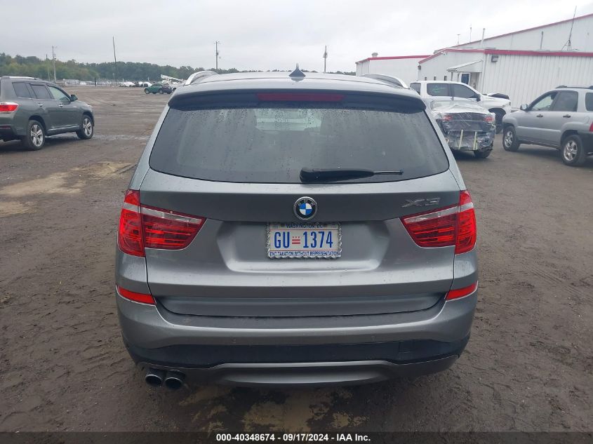 2015 BMW X3 xDrive28I VIN: 5UXWX9C53F0D49911 Lot: 40348674