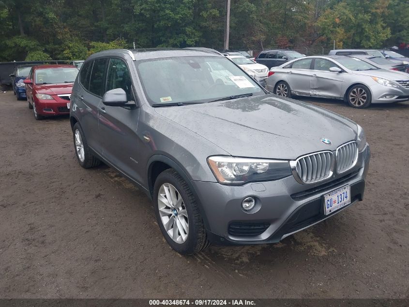 5UXWX9C53F0D49911 2015 BMW X3