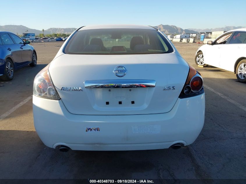 2010 Nissan Altima 2.5 S VIN: 1N4AL2AP1AN528160 Lot: 40348703