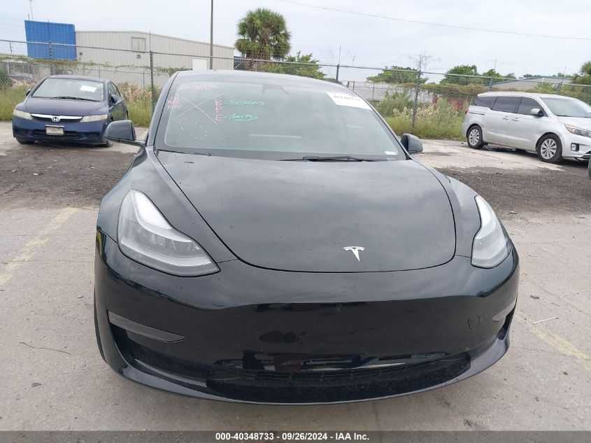 2023 Tesla Model 3 Rear-Wheel Drive VIN: 5YJ3E1EA4PF458741 Lot: 40348733