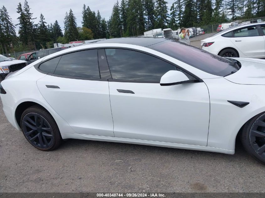 2022 Tesla Model S Dual Motor All-Wheel Drive VIN: 5YJSA1E57NF464864 Lot: 40348744