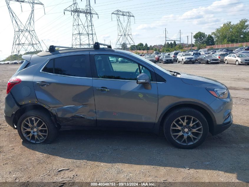 2019 Buick Encore Awd Sport Touring VIN: KL4CJ2SB2KB929497 Lot: 40348753