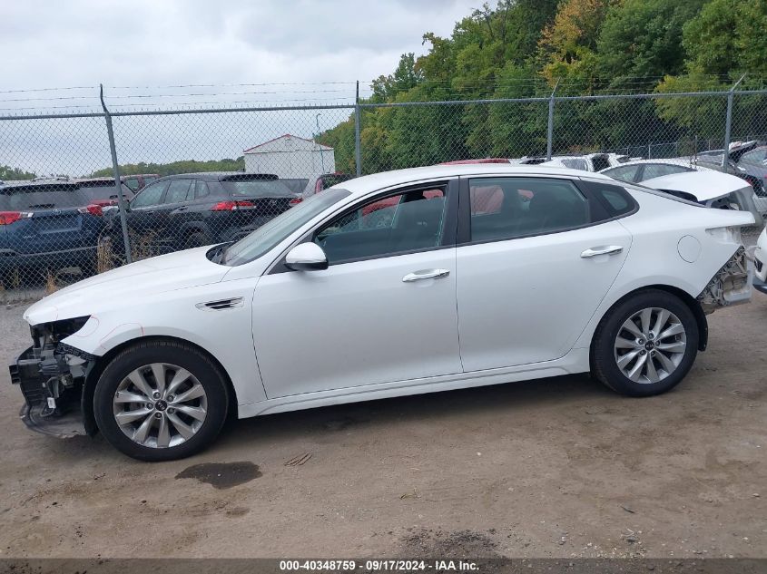 2017 Kia Optima Lx VIN: 5XXGT4L31HG162572 Lot: 40348759