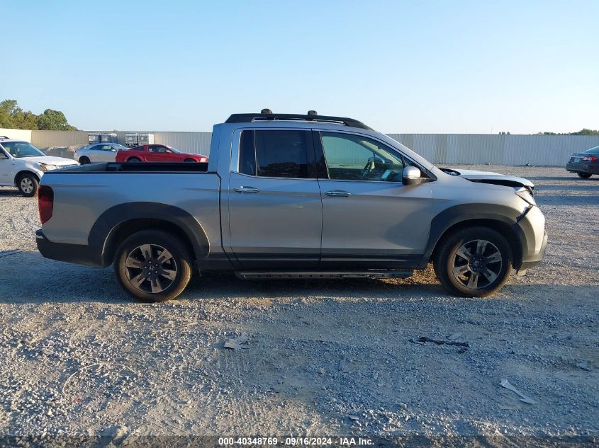 2018 Honda Ridgeline Rtl VIN: 5FPYK3F73JB001589 Lot: 40348769