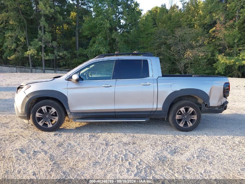 2018 Honda Ridgeline Rtl VIN: 5FPYK3F73JB001589 Lot: 40348769