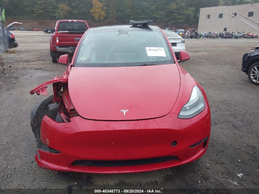 2023 Tesla Model Y Awd/Long Range Dual Motor All-Wheel Drive VIN: 7SAYGAEE5PF685474 Lot: 40348773