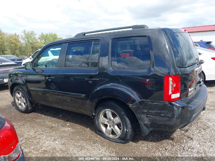 2009 Honda Pilot Ex-L VIN: 5FNYF48509B043809 Lot: 40348780