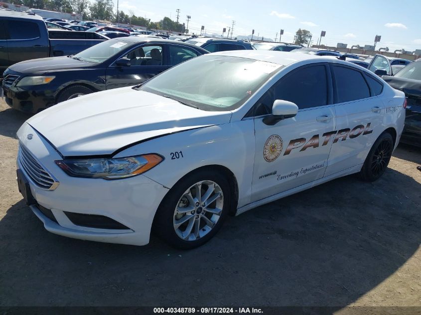 3FA6P0LUXHR237861 2017 FORD FUSION - Image 2