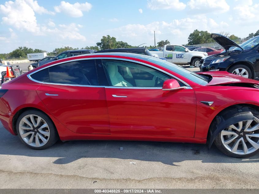 2018 Tesla Model 3 Long Range/Performance VIN: 5YJ3E1EB8JF097420 Lot: 40348825