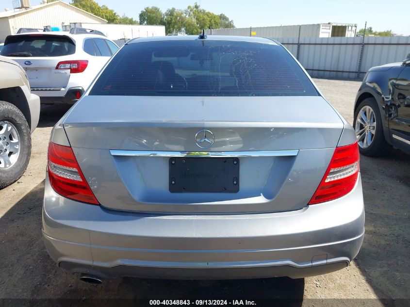 2012 Mercedes-Benz C 250 Luxury/Sport VIN: WDDGF4HBXCA625794 Lot: 40348843