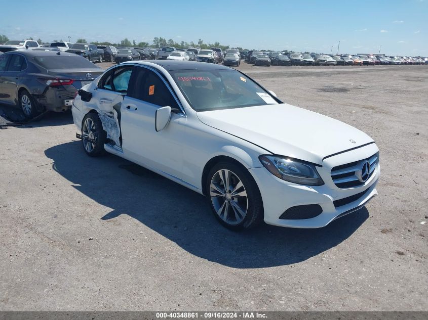 55SWF4JB1FU057526 2015 MERCEDES-BENZ C CLASS - Image 1