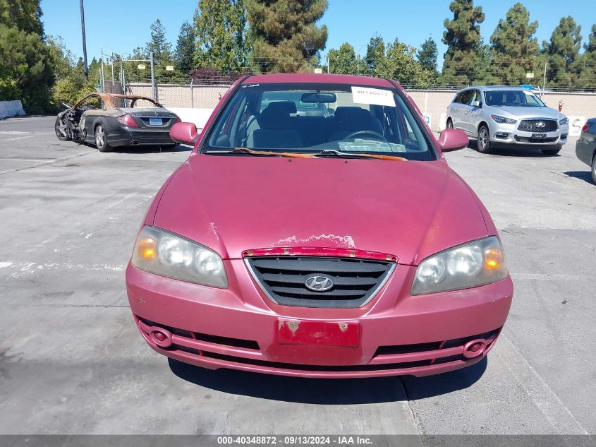 2004 Hyundai Elantra Gls/Gt VIN: KMHDN46D64U808299 Lot: 40348872