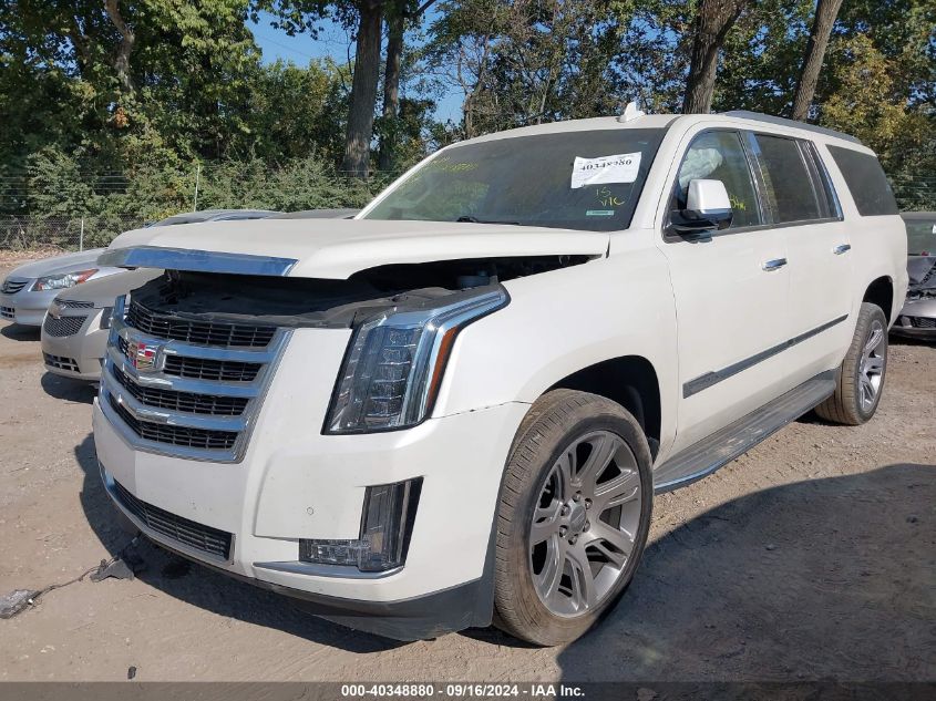 1GYS4SKJ7FR650487 2015 Cadillac Escalade Esv Luxury