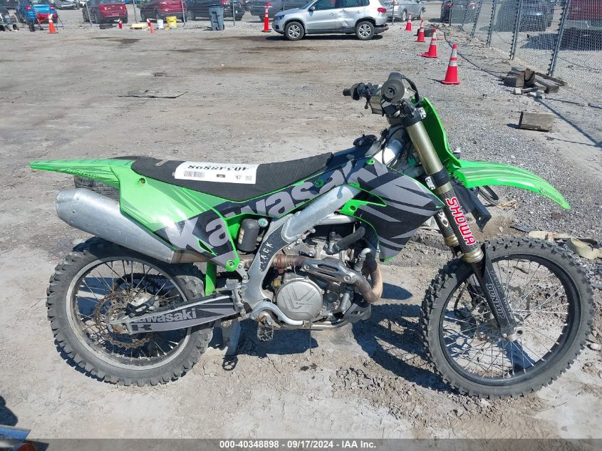 2021 Kawasaki Kx450 F VIN: JKAKXGJC9MA017041 Lot: 40348898