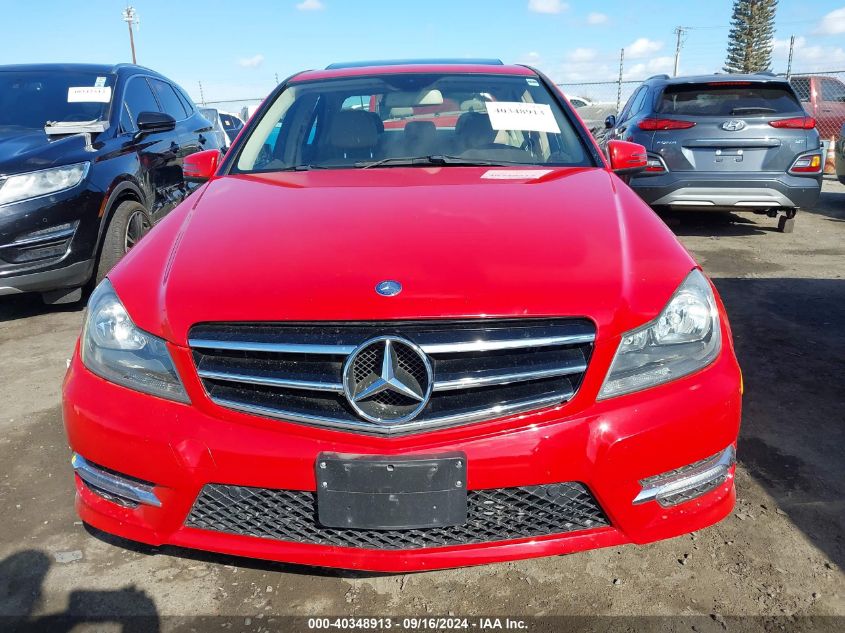 2014 Mercedes-Benz C 250 Luxury/Sport VIN: WDDGF4HB1EA905087 Lot: 40348913