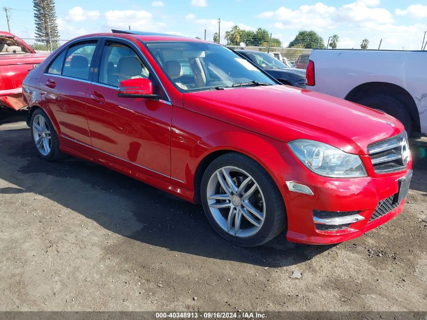 2014 Mercedes-Benz C 250 Luxury/Sport VIN: WDDGF4HB1EA905087 Lot: 40348913