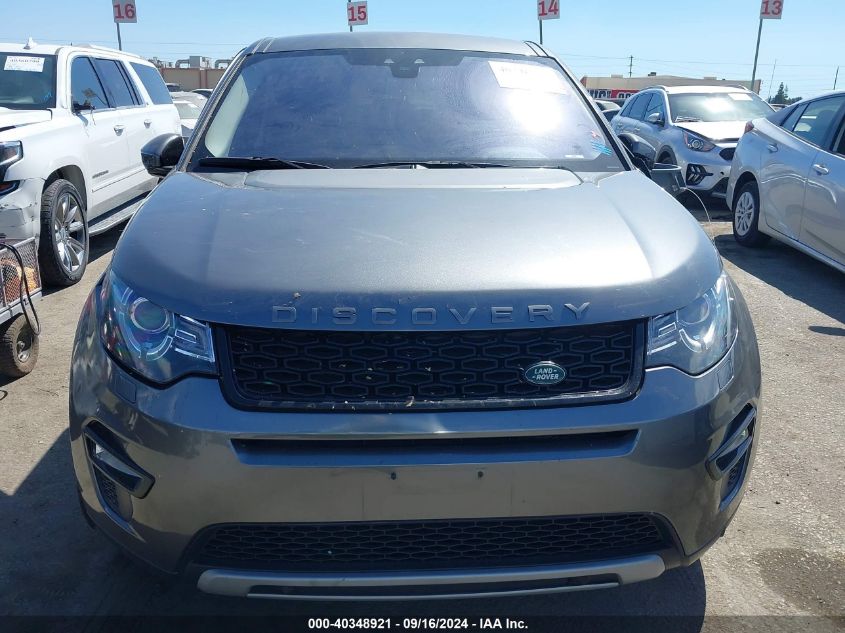 2018 Land Rover Discovery Sport Hse VIN: SALCR2RX2JH725805 Lot: 40348921