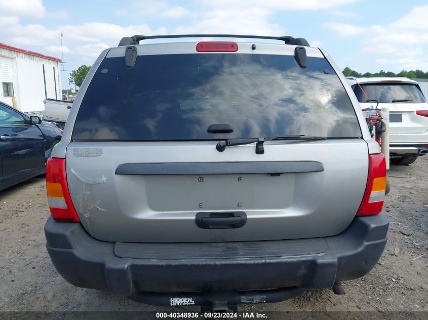 2001 Jeep Grand Cherokee Laredo VIN: 1J4GW48S41C567493 Lot: 40348936