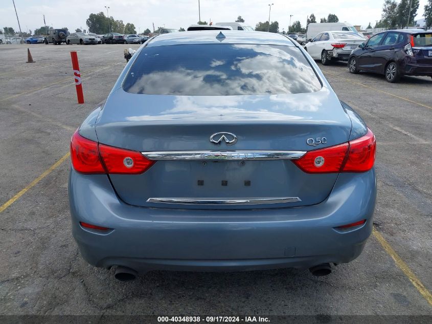 2016 Infiniti Q50 3.0T Premium/3.0T Sport VIN: JN1EV7AP3GM301878 Lot: 40348938