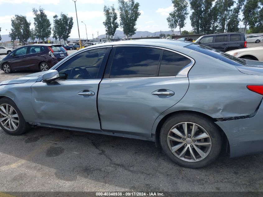 2016 Infiniti Q50 3.0T Premium/3.0T Sport VIN: JN1EV7AP3GM301878 Lot: 40348938