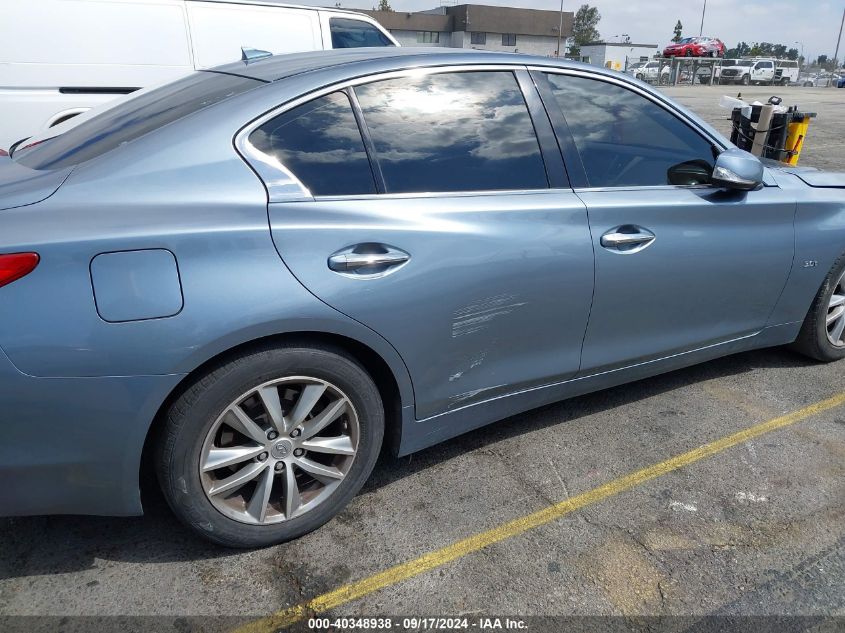 2016 Infiniti Q50 3.0T Premium/3.0T Sport VIN: JN1EV7AP3GM301878 Lot: 40348938