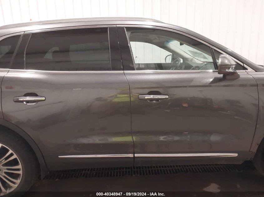 2018 Lincoln Mkx Reserve VIN: 2LMPJ8LR3JBL41185 Lot: 40348947