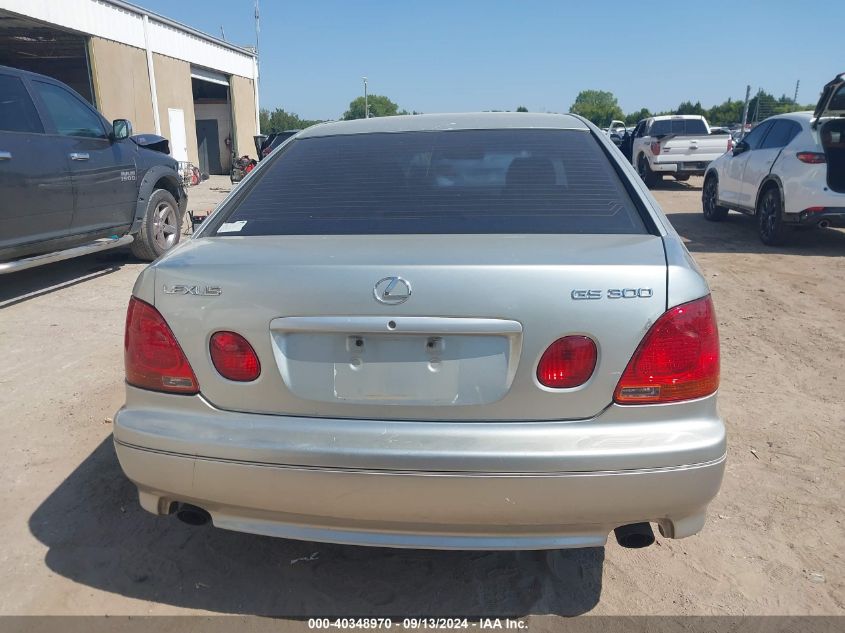 2001 Lexus Gs 300 VIN: JT8BD69SX10117265 Lot: 40348970