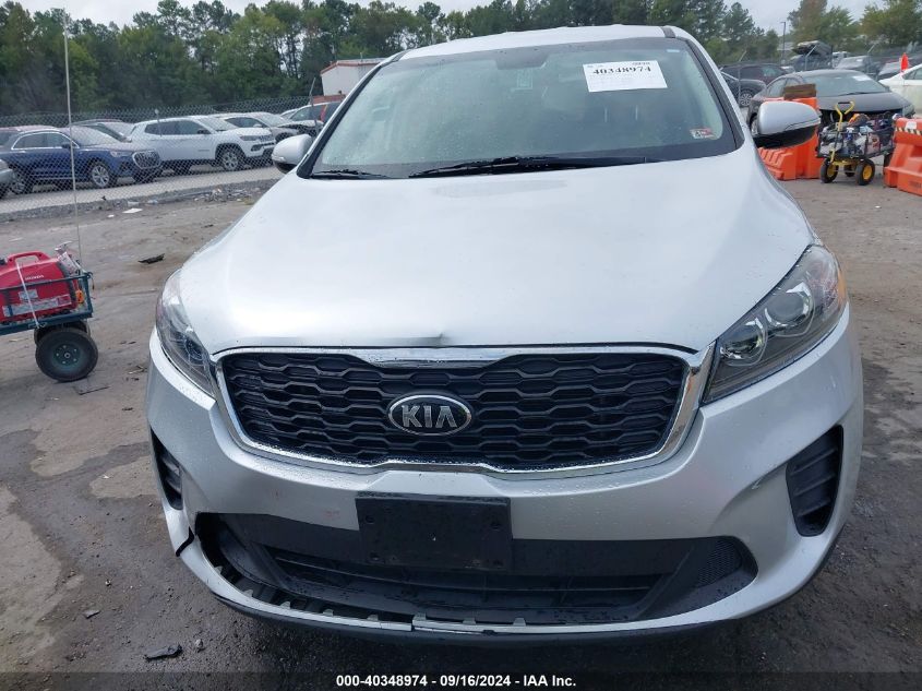 2019 Kia Sorento 3.3L Lx VIN: 5XYPG4A58KG488879 Lot: 40348974