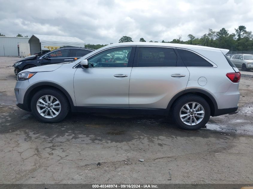 2019 Kia Sorento 3.3L Lx VIN: 5XYPG4A58KG488879 Lot: 40348974