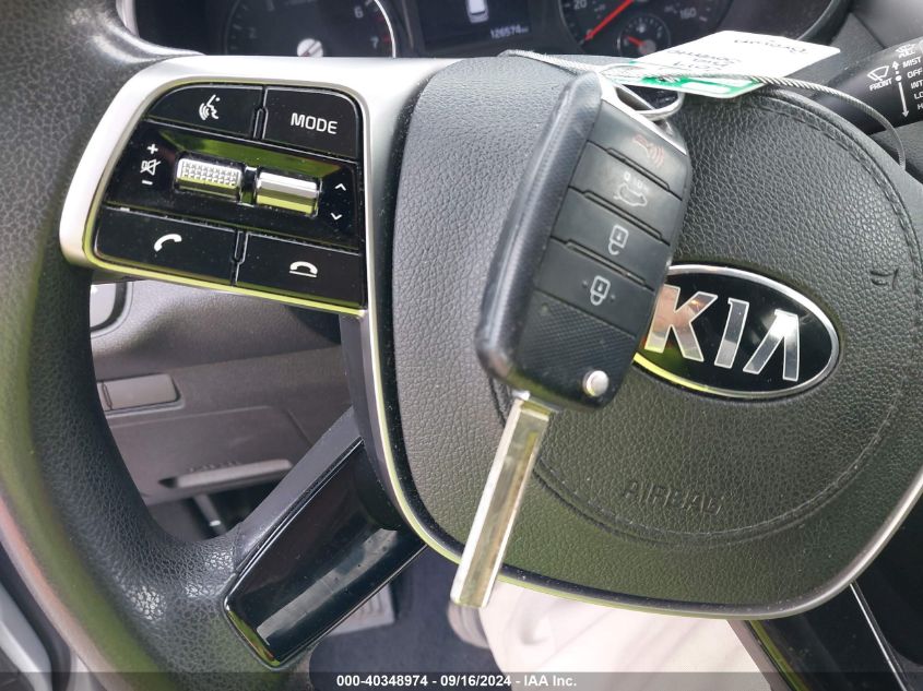 2019 Kia Sorento 3.3L Lx VIN: 5XYPG4A58KG488879 Lot: 40348974