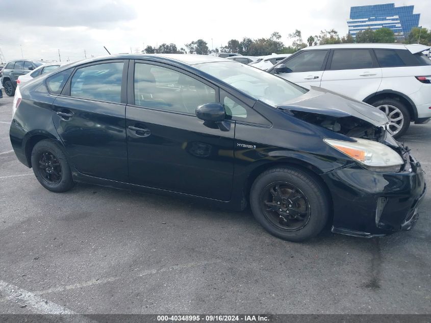 2013 Toyota Prius VIN: JTDKN3DU6D0341269 Lot: 40348995