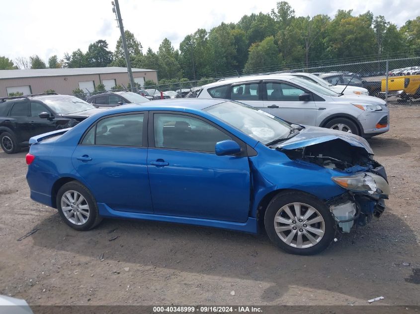 2009 Toyota Corolla Le/S/Xle VIN: 1NXBU40E49Z139582 Lot: 40348999