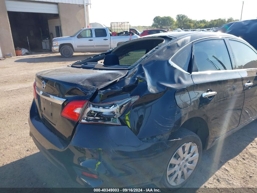 2017 Nissan Sentra S/Sv/Sr/Sl VIN: 3N1AB7AP9HY249405 Lot: 40349003