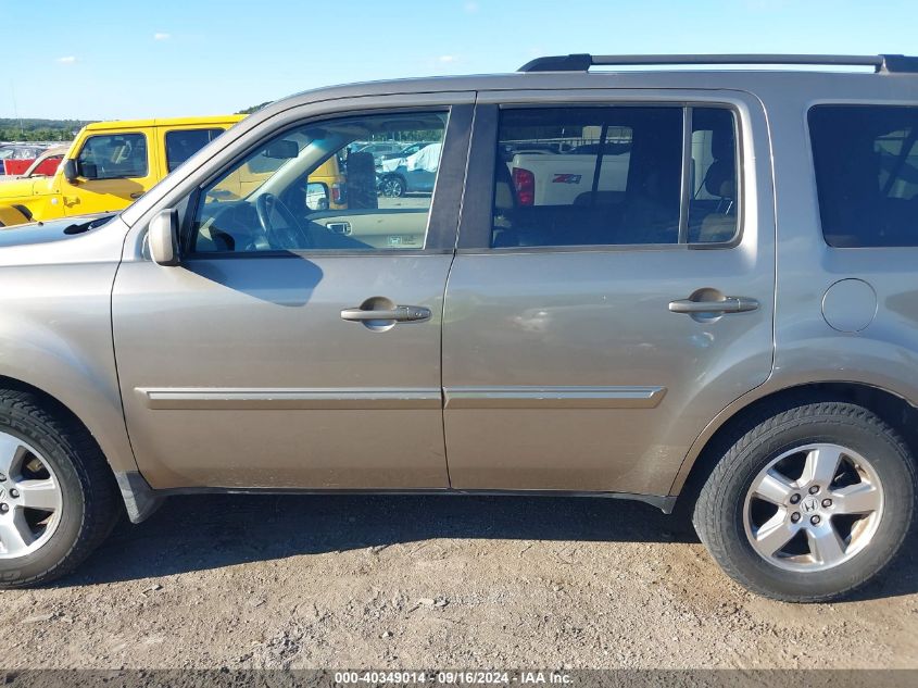 2010 Honda Pilot Ex-L VIN: 5FNYF4H66AB006826 Lot: 40349014