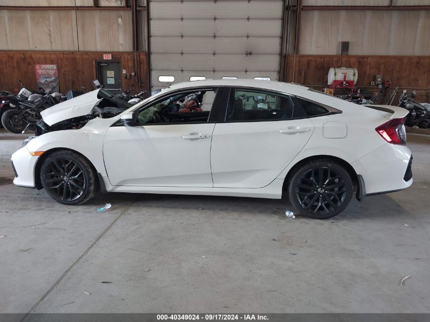 2020 Honda Civic Si Sedan VIN: 2HGFC1E57LH701048 Lot: 40349024