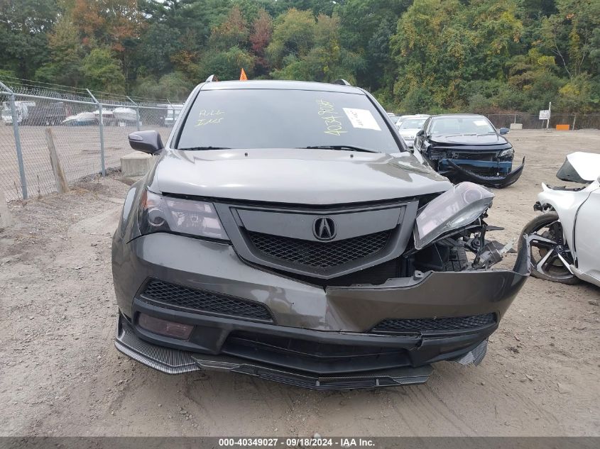 2011 Acura Mdx VIN: 2HNYD2H20BH544712 Lot: 40349027