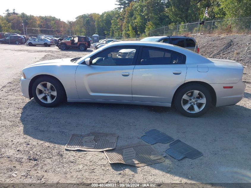 2012 Dodge Charger Se VIN: 2C3CDXBG9CH296564 Lot: 40349031