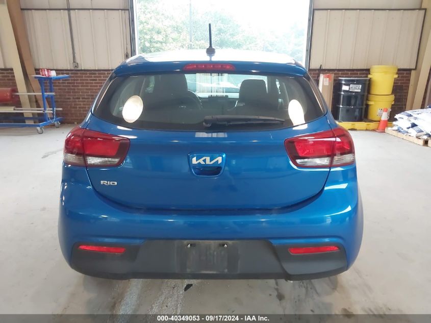 2022 Kia Rio S VIN: 3KPA25AD5NE441814 Lot: 40349053