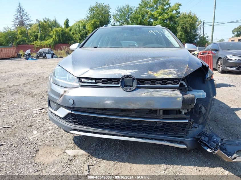 2019 Volkswagen Golf Alltrack Tsi S/Tsi Se/Tsi Sel VIN: 3VWH17AU0KM509920 Lot: 40349056