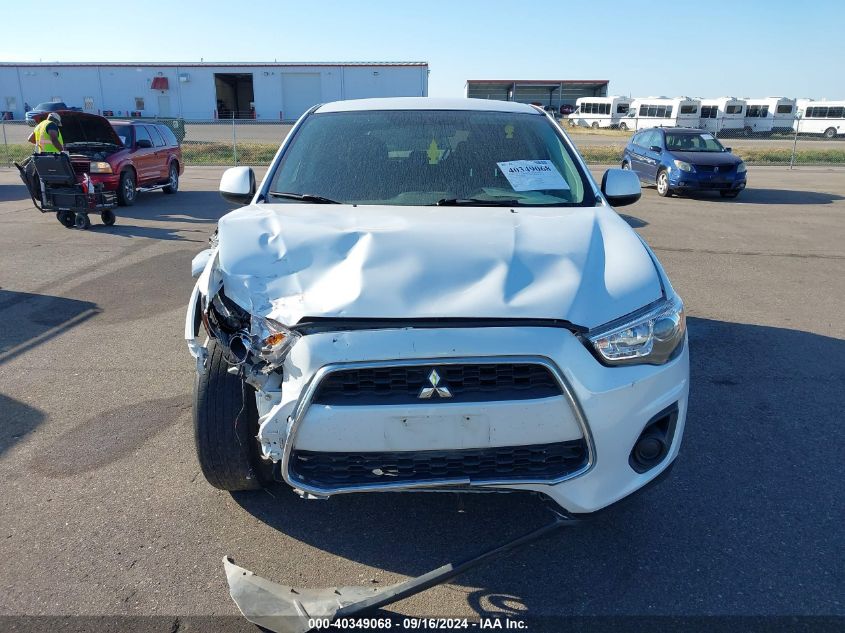 2015 Mitsubishi Outlander Sport Es VIN: 4A4AR3AU5FE062267 Lot: 40349068