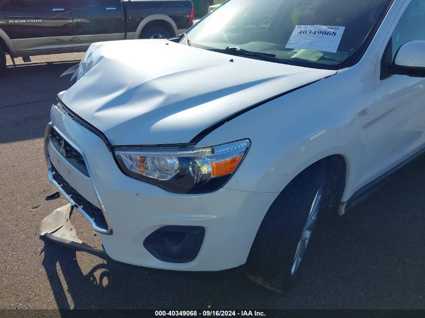 2015 Mitsubishi Outlander Sport Es VIN: 4A4AR3AU5FE062267 Lot: 40349068